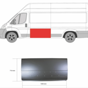 BOCNA STRANA FIAT DUCATO 06- LIJEVA 71CM*140CM